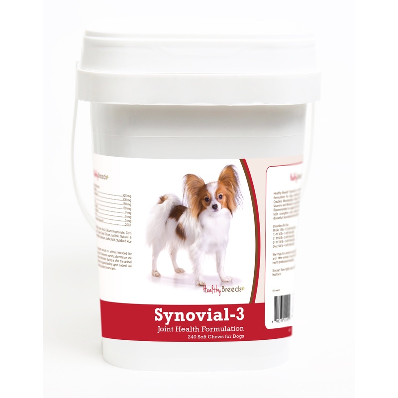 Papillon Synovial-3 Joint Health Formulation Soft Chews 240 Count
