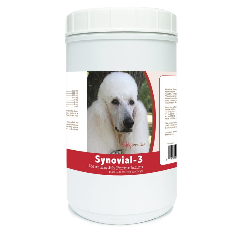 Poodle Synovial-3 Joint Health Formulation Soft Chews 240 Count
