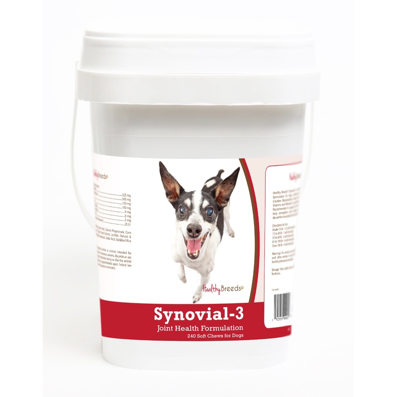 Rat Terrier Synovial-3 Joint Health Formulation Soft Chews 240 Count