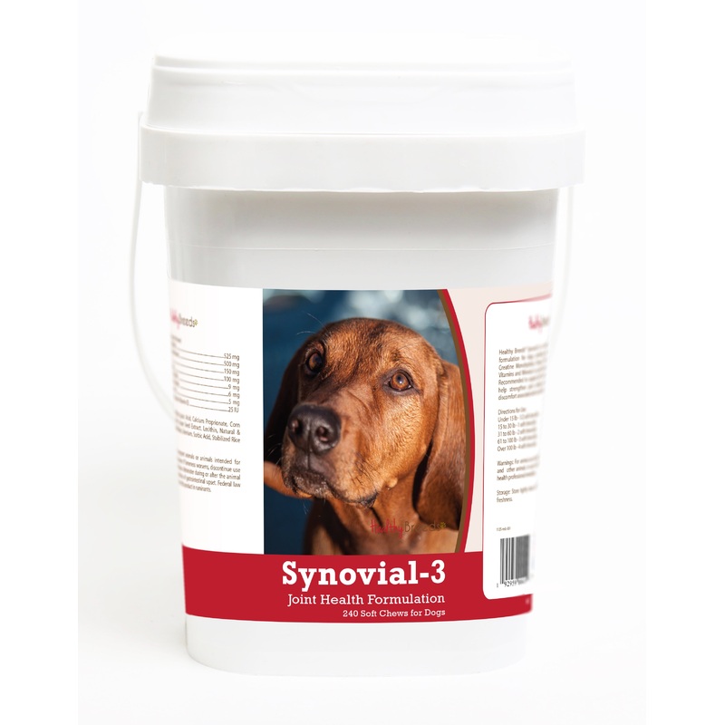 Redbone Coonhound Synovial-3 Joint Health Formulation Soft Chews 240 Count