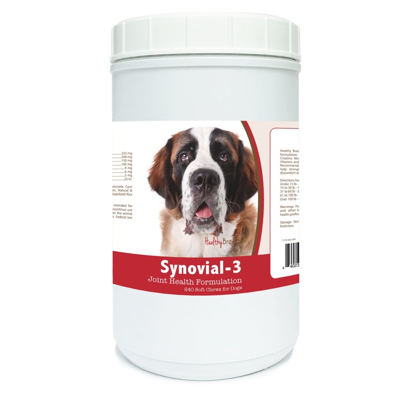 Saint Bernard Synovial-3 Joint Health Formulation Soft Chews 240 Count