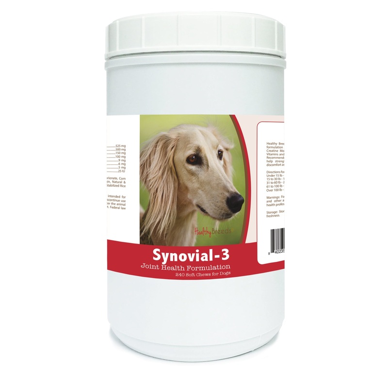 Saluki Synovial-3 Joint Health Formulation Soft Chews 240 Count