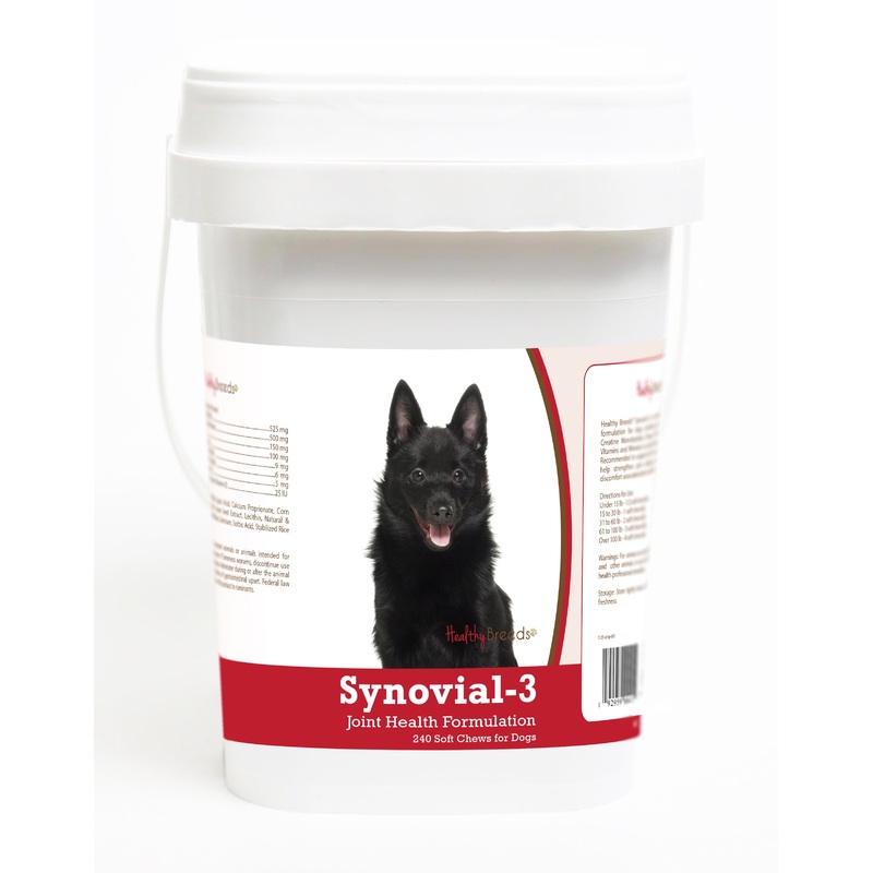 Schipperke Synovial-3 Joint Health Formulation Soft Chews 240 Count