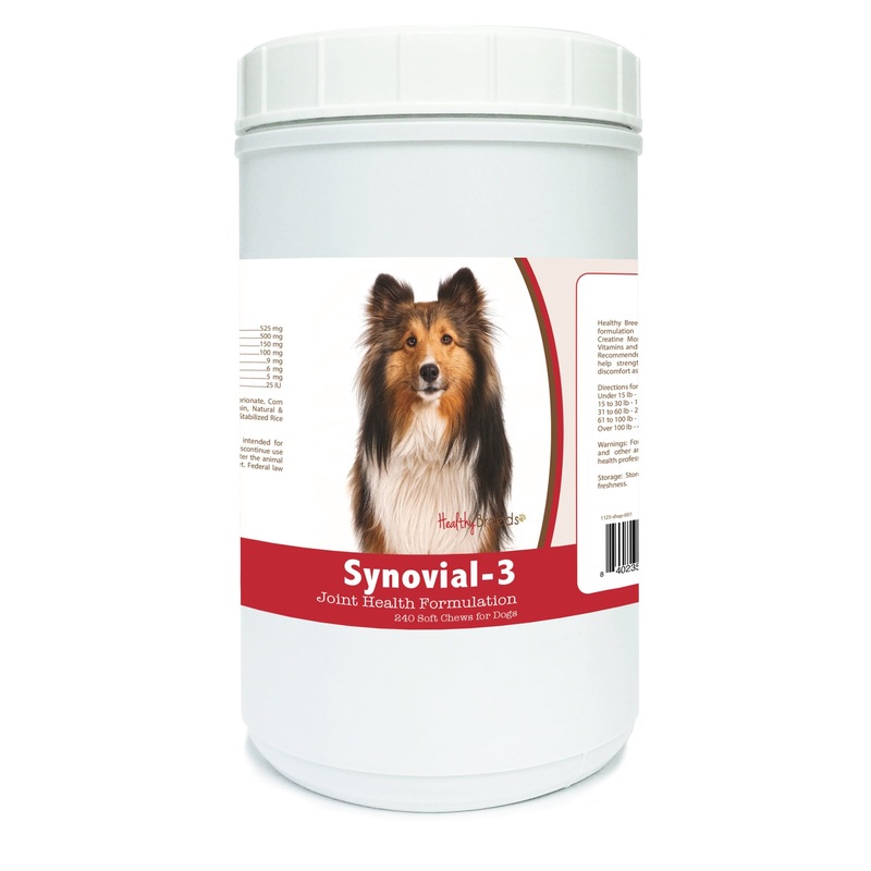 Shetland Sheepdog Synovial-3 Joint Health Formulation Soft Chews 240 Count