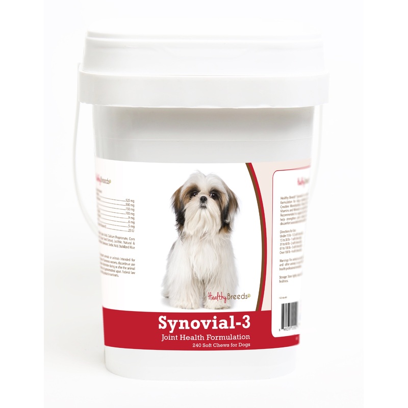 Shih Tzu Synovial-3 Joint Health Formulation Soft Chews 240 Count