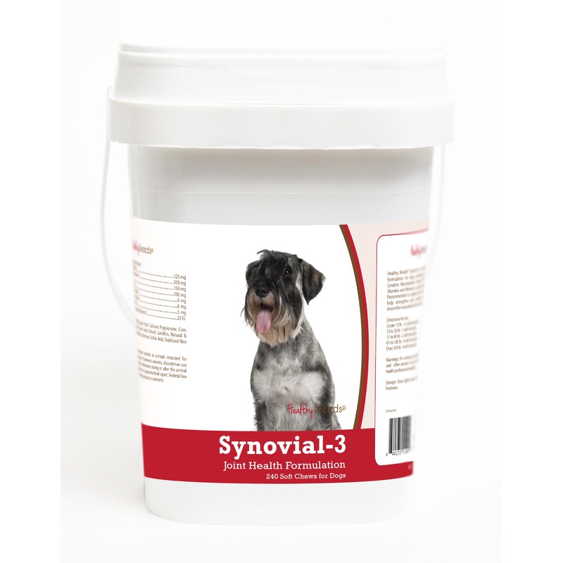 Standard Schnauzer Synovial-3 Joint Health Formulation Soft Chews 240 Count