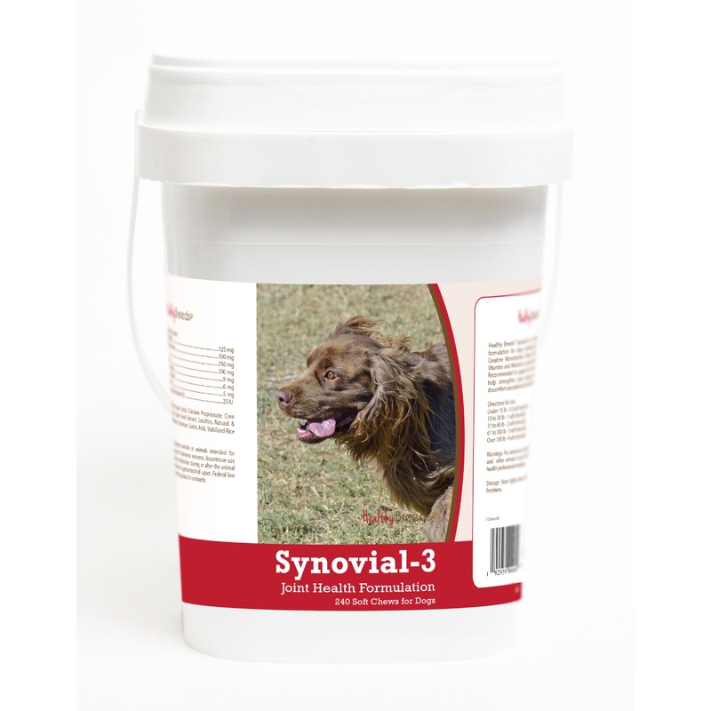 Sussex Spaniel Synovial-3 Joint Health Formulation Soft Chews 240 Count