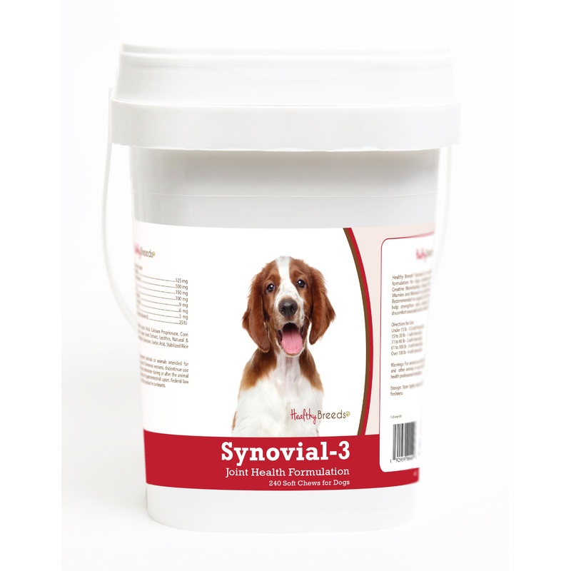 Welsh Springer Spaniel Synovial-3 Joint Health Formulation Soft Chews 240 Count