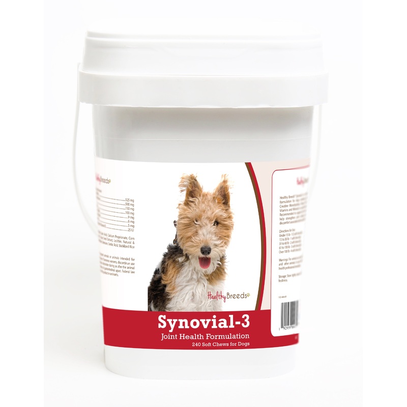 Wire Fox Terrier Synovial-3 Joint Health Formulation Soft Chews 240 Count