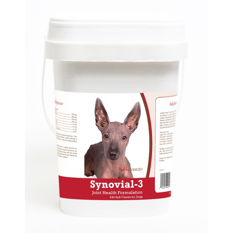 Xoloitzcuintli Synovial-3 Joint Health Formulation Soft Chews 240 Count