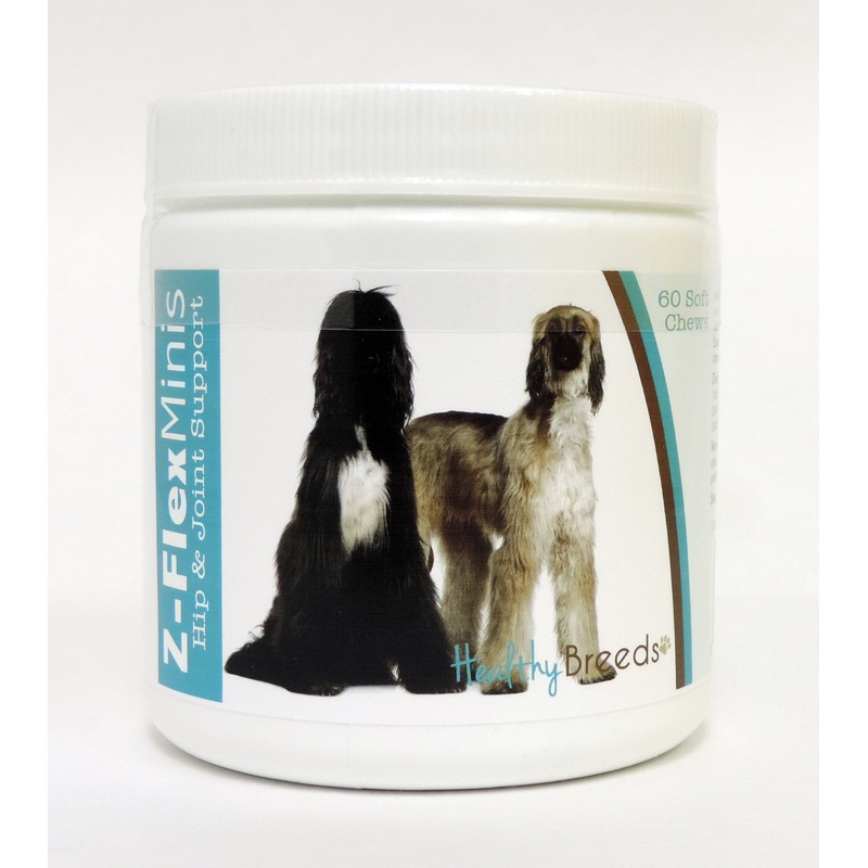Afghan Hound Z-Flex Minis Hip and Joint Support Soft Chews 60 Count