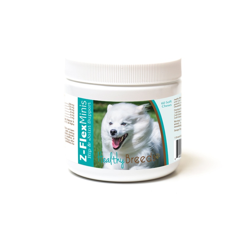 American Eskimo Dog Z-Flex Minis Hip and Joint Support Soft Chews 60 Count