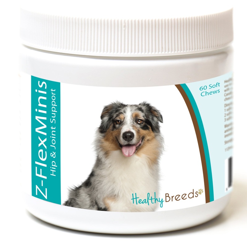 Australian Shepherd Z-Flex Minis Hip and Joint Support Soft Chews 60 Count