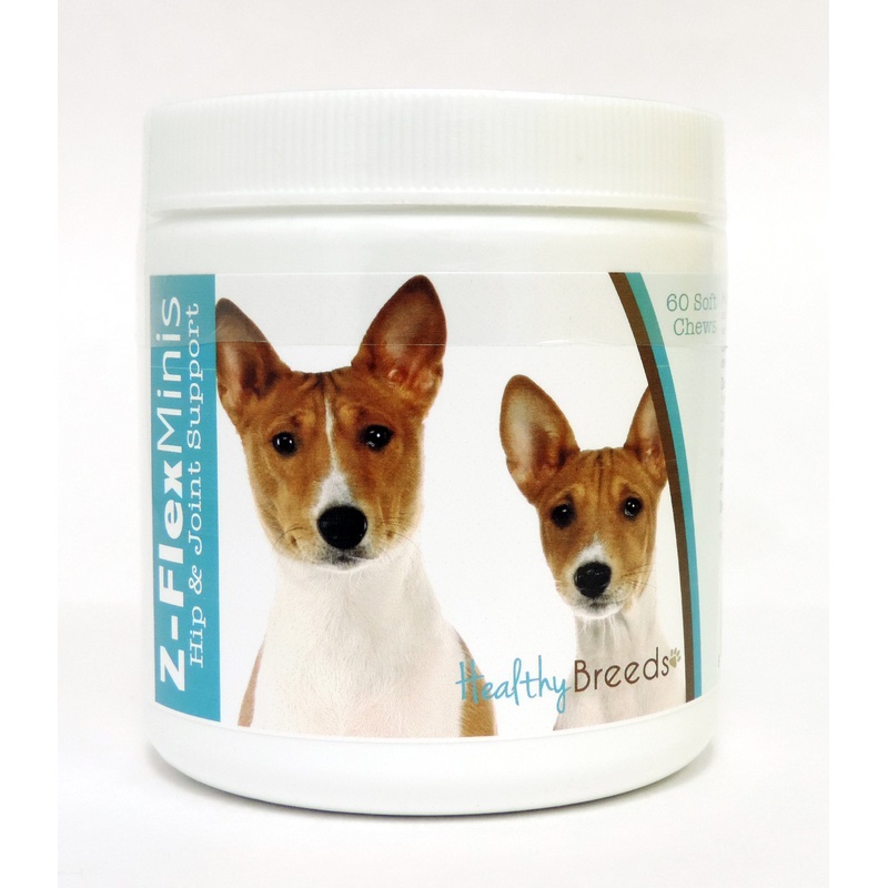 Basenji Z-Flex Minis Hip and Joint Support Soft Chews 60 Count