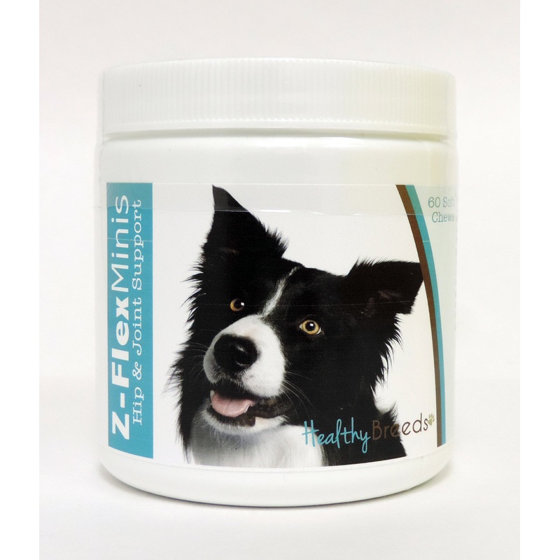 Border Collie Z-Flex Minis Hip and Joint Support Soft Chews 60 Count