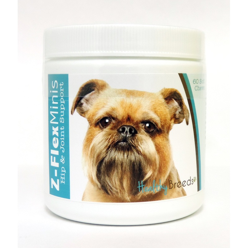 Brussels Griffon Z-Flex Minis Hip and Joint Support Soft Chews 60 Count