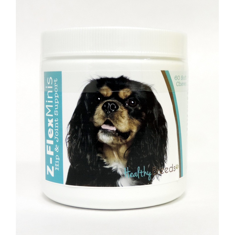 Cavalier King Charles Spaniel Z-Flex Minis Hip and Joint Support Soft Chews 60 Count