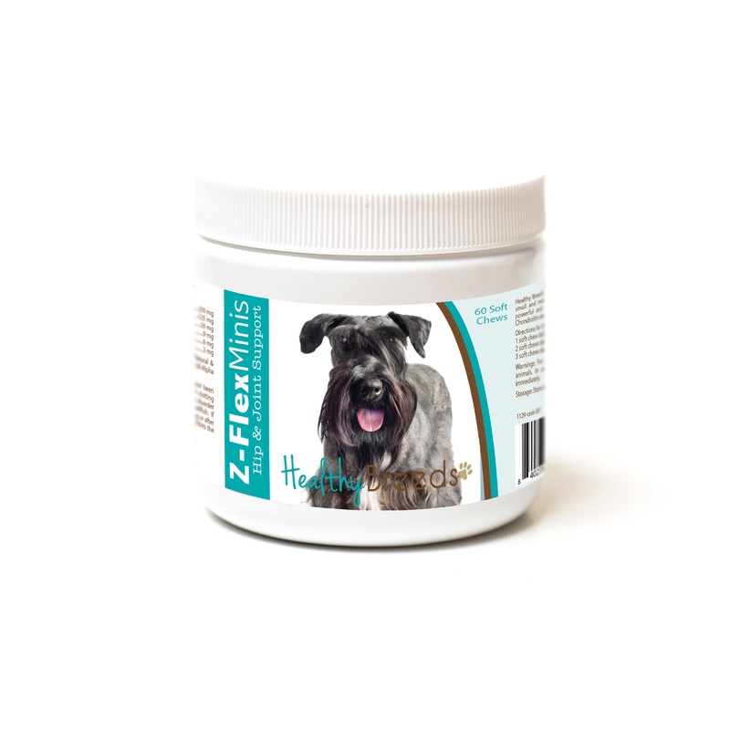 Cesky Terrier Z-Flex Minis Hip and Joint Support Soft Chews 60 Count