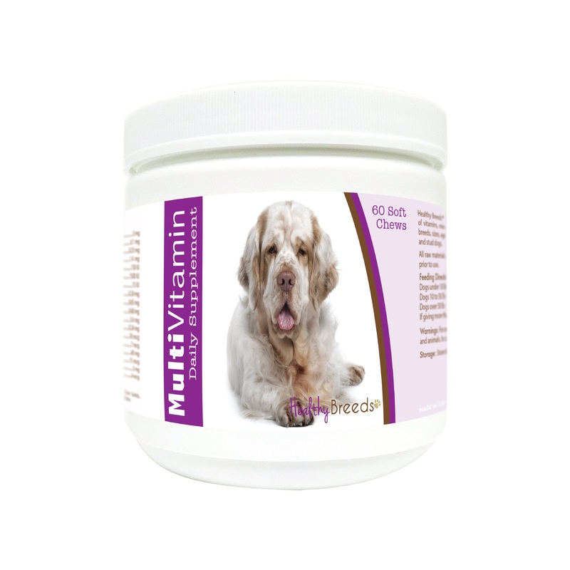 Clumber Spaniel Multi-Vitamin Soft Chews 60 Count