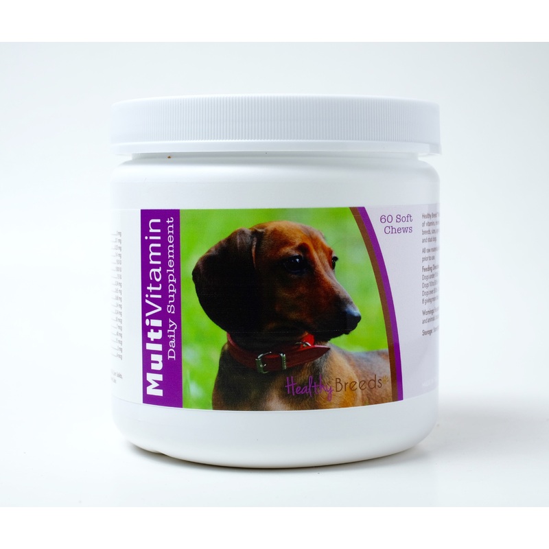 Dachshund Multi-Vitamin Soft Chews 60 Count