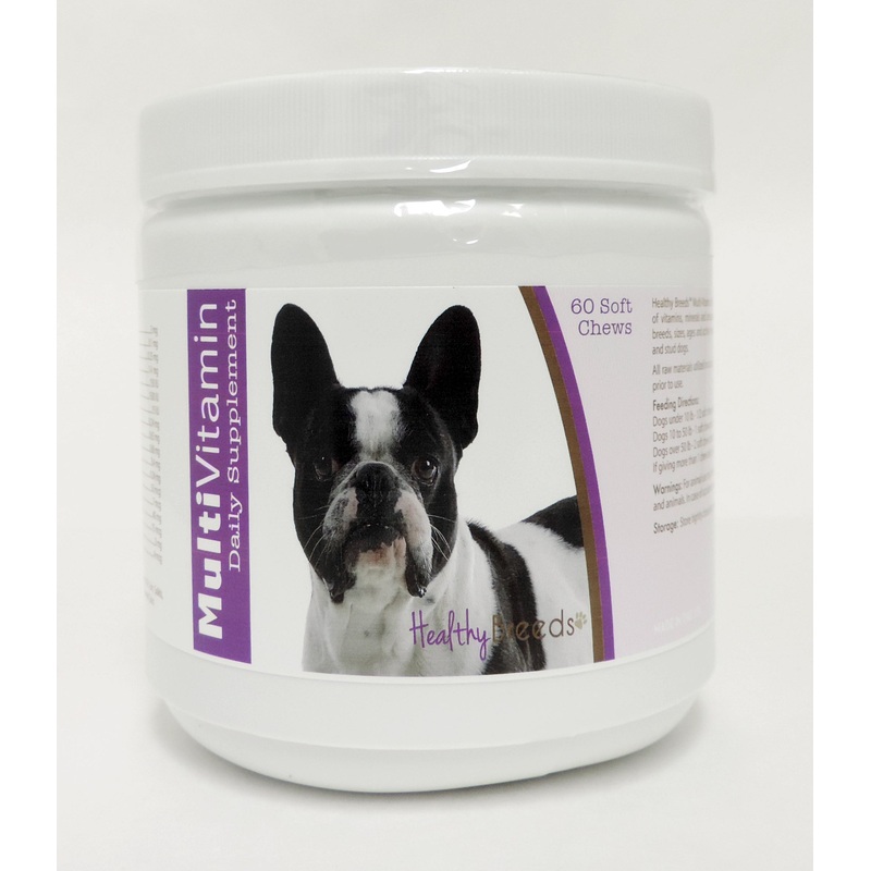 French Bulldog Multi-Vitamin Soft Chews 60 Count