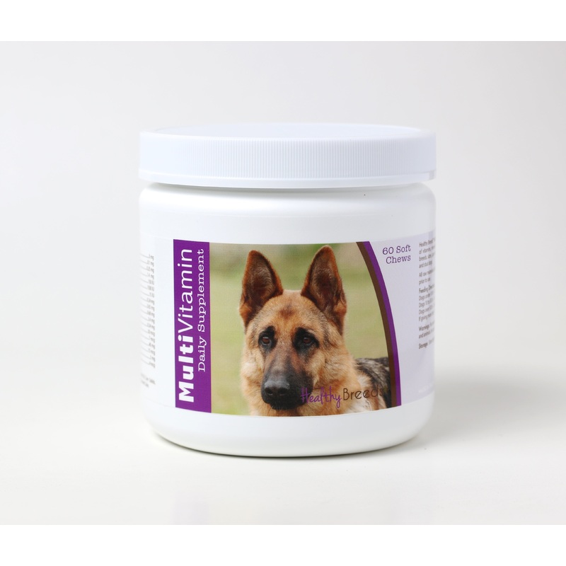German Shepherd Multi-Vitamin Soft Chews 60 Count