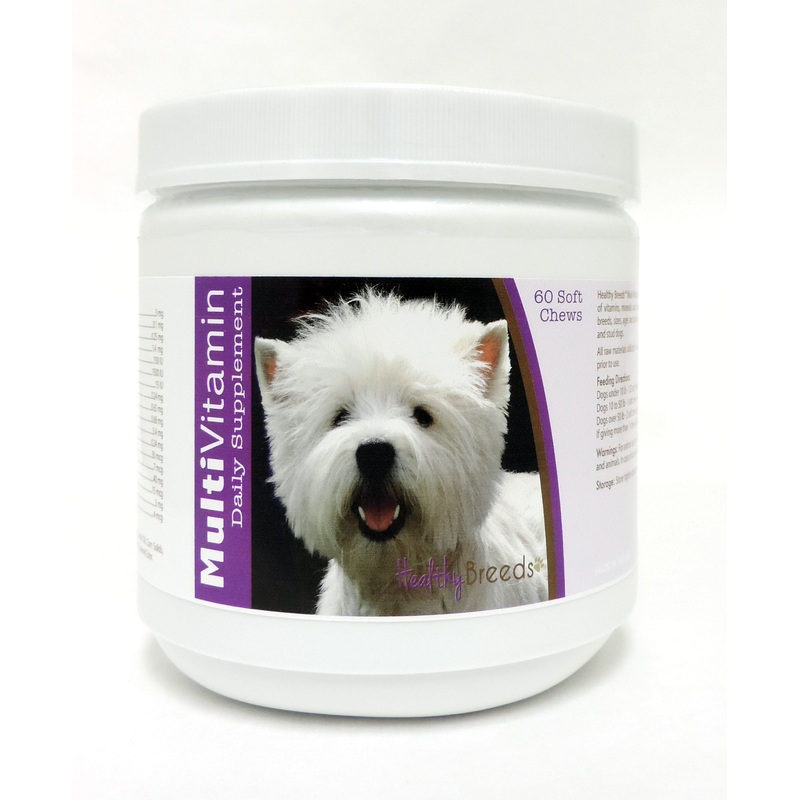 West Highland White Terrier Multi-Vitamin Soft Chews 60 Count