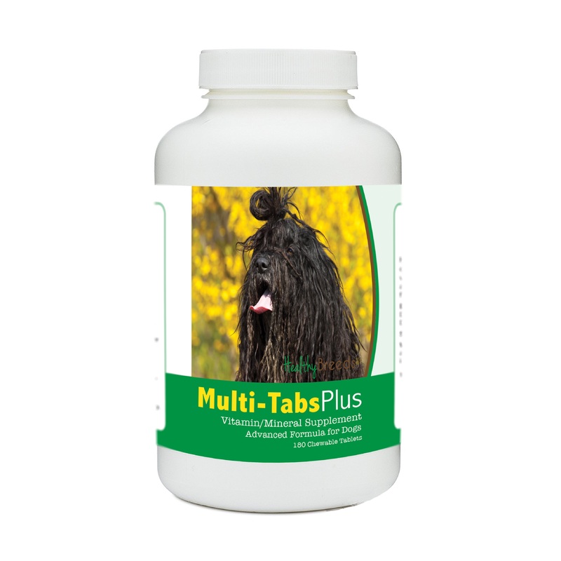 Bergamasco Multi-Tabs Plus Chewable Tablets 180 Count