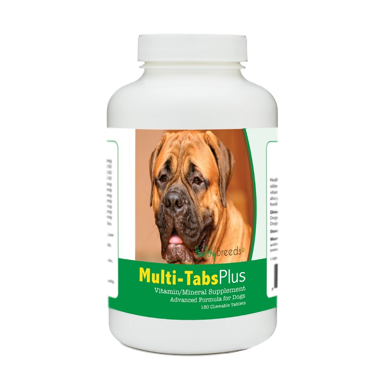 Bullmastiff Multi-Tabs Plus Chewable Tablets 180 Count