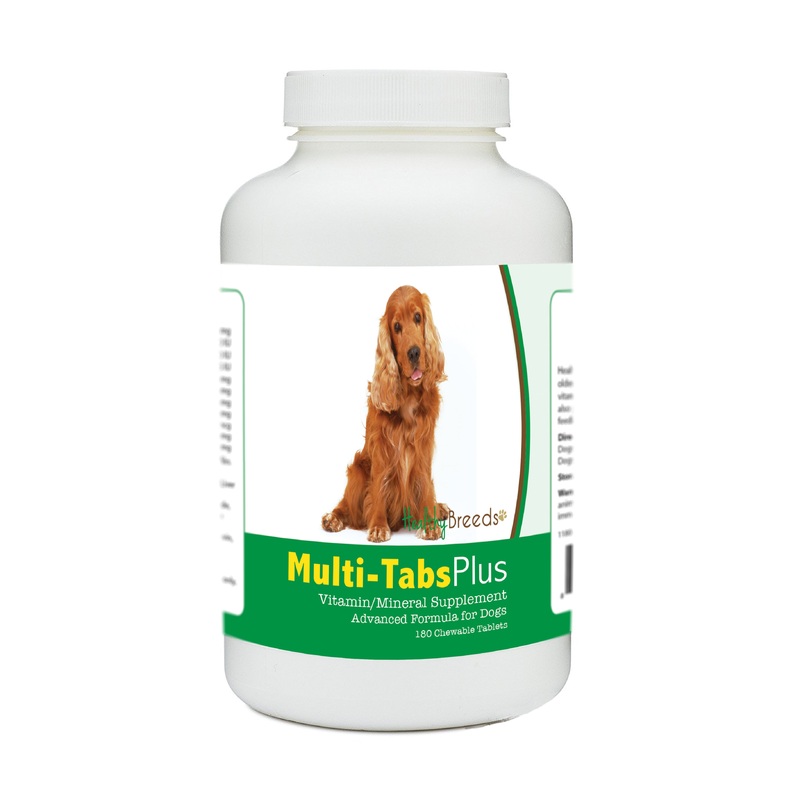 Cocker Spaniel Multi-Tabs Plus Chewable Tablets 180 Count