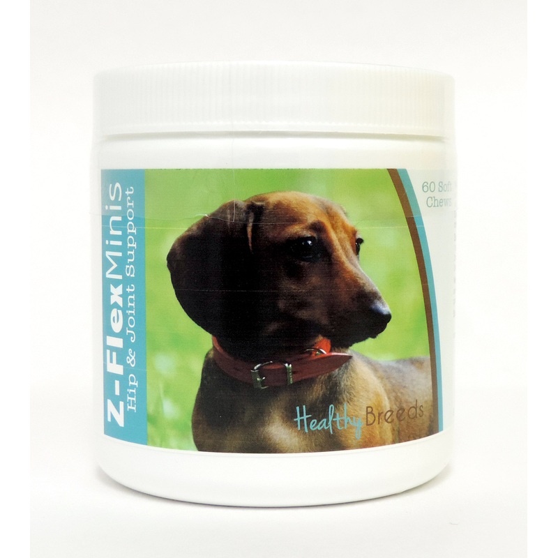 Dachshund Z-Flex Minis Hip and Joint Support Soft Chews 60 Count