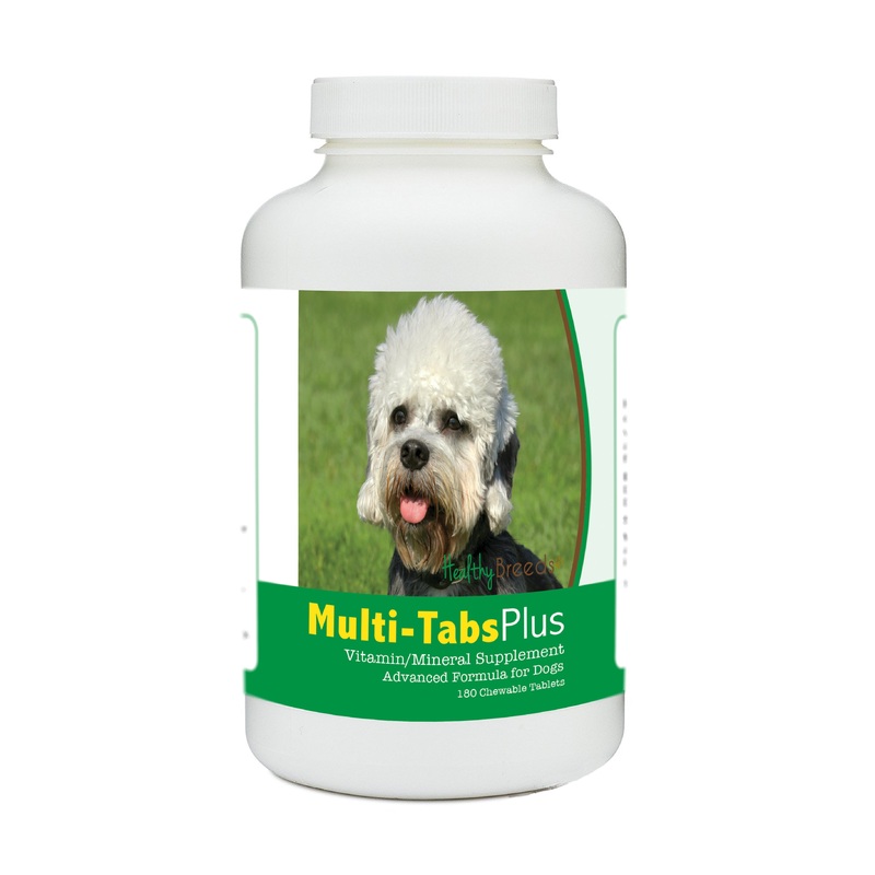 Dandie Dinmont Terrier Multi-Tabs Plus Chewable Tablets 180 Count