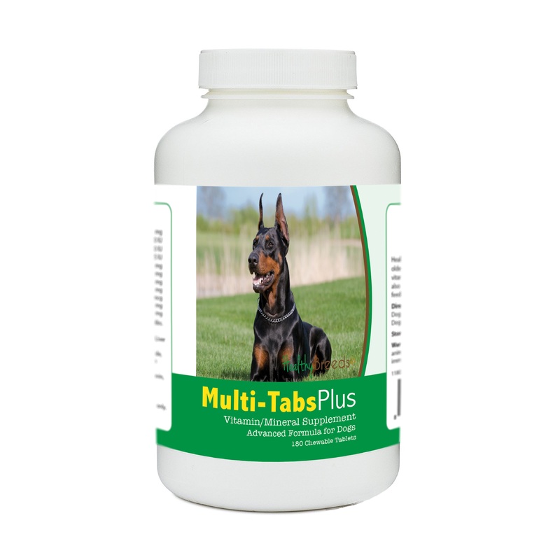 Doberman Pinscher Multi-Tabs Plus Chewable Tablets 180 Count