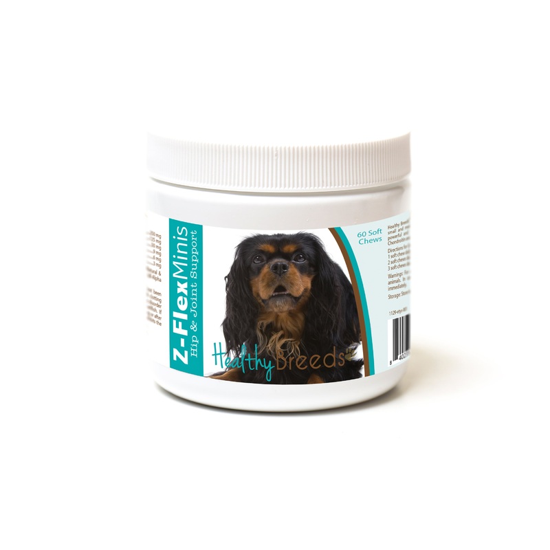 English Toy Spaniel Z-Flex Minis Hip and Joint Support Soft Chews 60 Count
