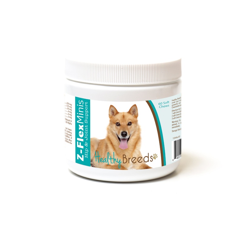 Finnish Spitz Z-Flex Minis Hip and Joint Support Soft Chews 60 Count