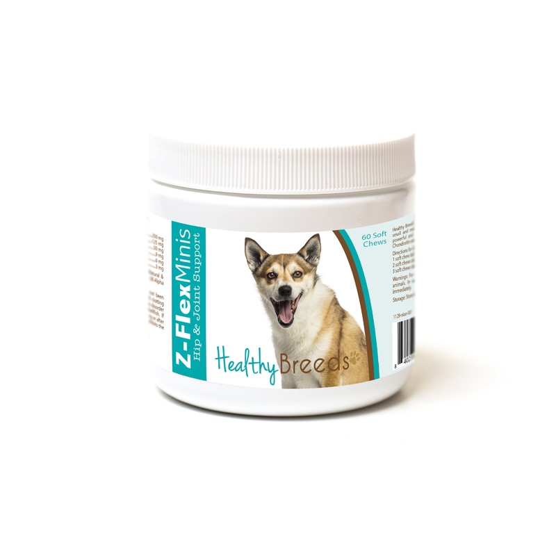 Norwegian Lundehund Z-Flex Minis Hip and Joint Support Soft Chews 60 Count