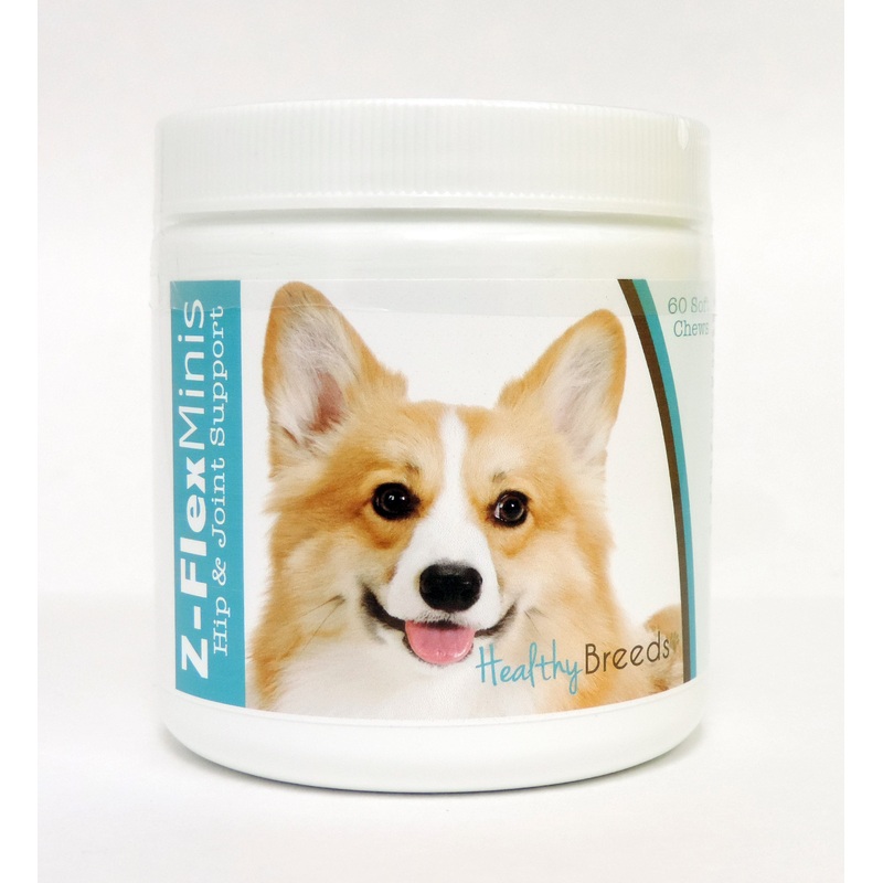 Pembroke Welsh Corgi Z-Flex Minis Hip and Joint Support Soft Chews 60 Count