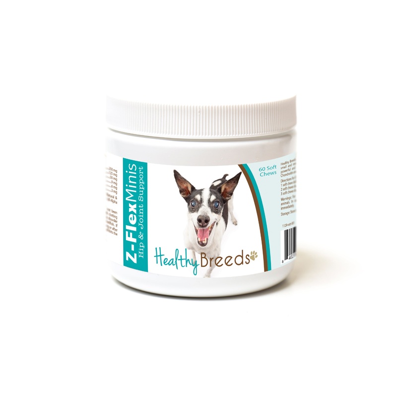 Rat Terrier Z-Flex Minis Hip and Joint Support Soft Chews 60 Count