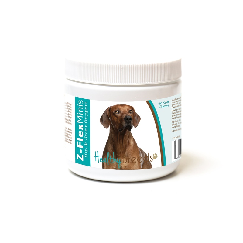 Rhodesian Ridgeback Z-Flex Minis Hip and Joint Support Soft Chews 60 Count