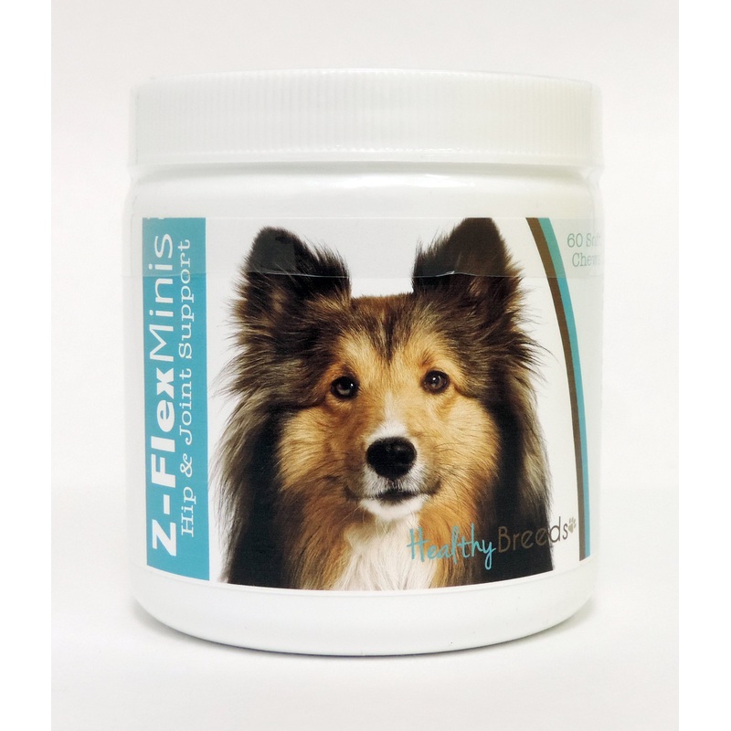 Shetland Sheepdog Z-Flex Minis Hip and Joint Support Soft Chews 60 Count