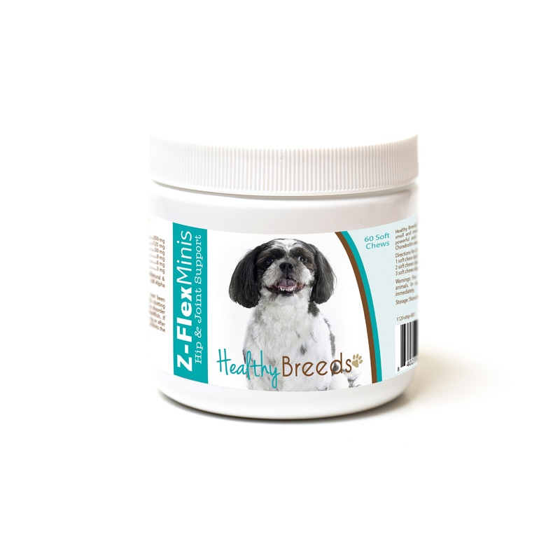 Shih-Poo Z-Flex Minis Hip and Joint Support Soft Chews 60 Count