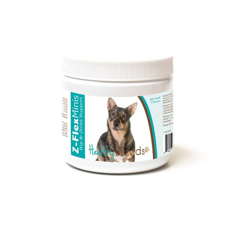 Swedish Vallhund Z-Flex Minis Hip and Joint Support Soft Chews 60 Count
