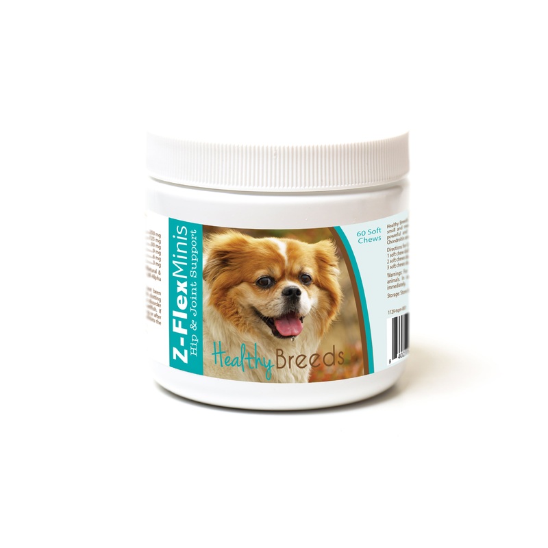Tibetan Spaniel Z-Flex Minis Hip and Joint Support Soft Chews 60 Count