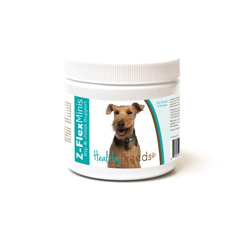 Welsh Terrier Z-Flex Minis Hip and Joint Support Soft Chews 60 Count