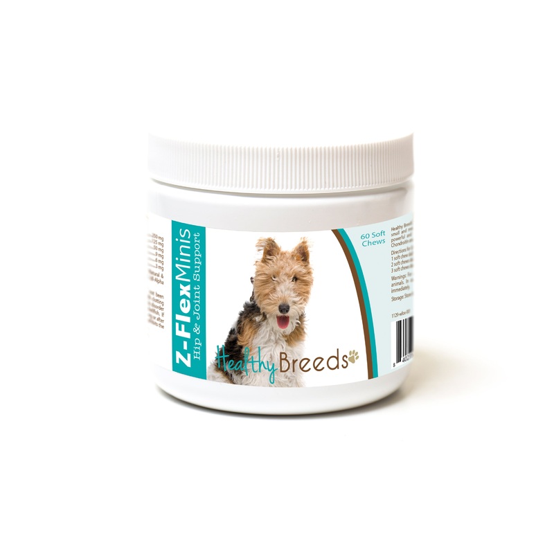 Wire Fox Terrier Z-Flex Minis Hip and Joint Support Soft Chews 60 Count