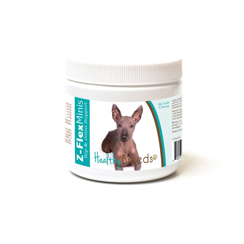 Xoloitzcuintli Z-Flex Minis Hip and Joint Support Soft Chews 60 Count
