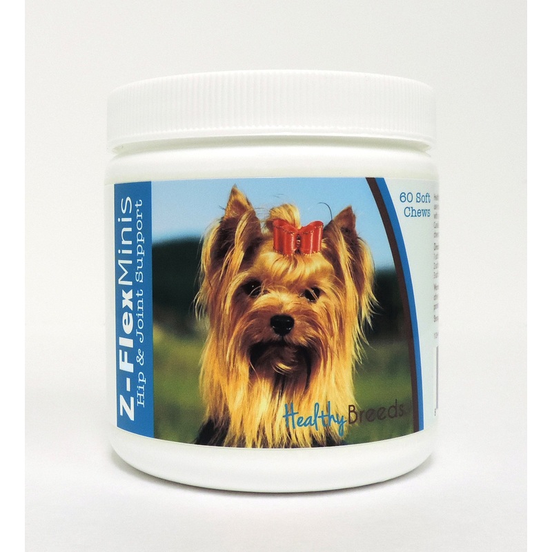 Yorkshire Terrier Z-Flex Minis Hip and Joint Support Soft Chews 60 Count