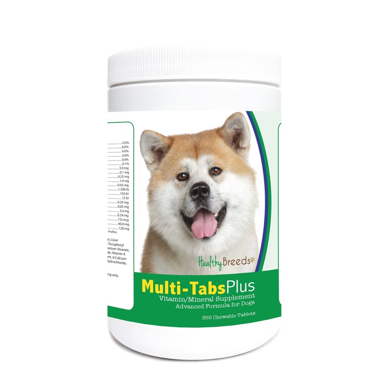 Akita Multi-Tabs Plus Chewable Tablets 365 Count