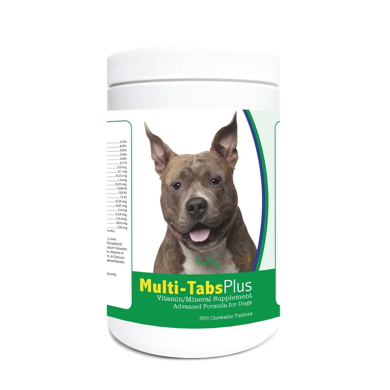 American Staffordshire Terrier Multi-Tabs Plus Chewable Tablets 365 Count