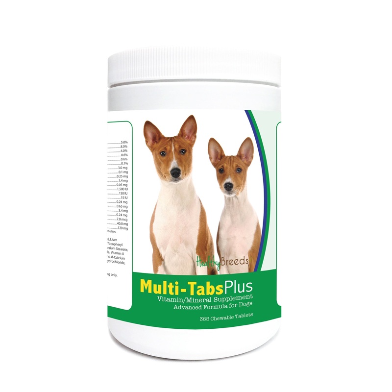 Basenji Multi-Tabs Plus Chewable Tablets 365 Count